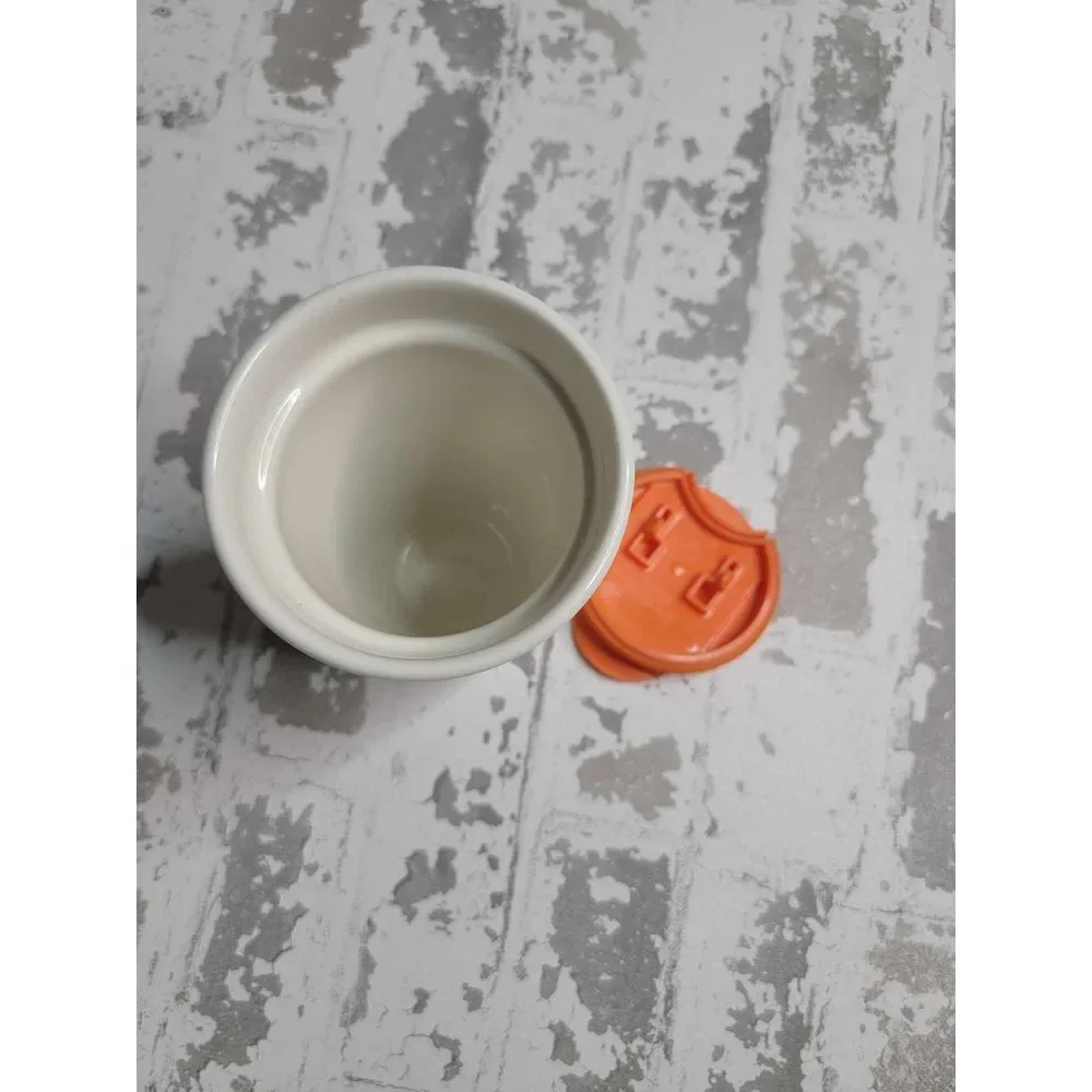 3084 Starbucks Team PSL (Pumpkin Spice Latte) Ceramic Tumbler 2016 10oz‎